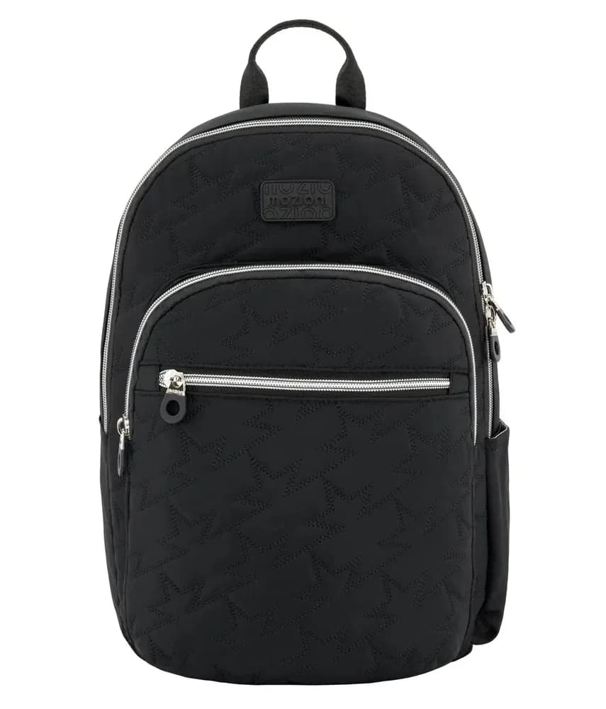 MOCHILA MOZIONI MME180078-NG CON BOLSILLO LAPTOP