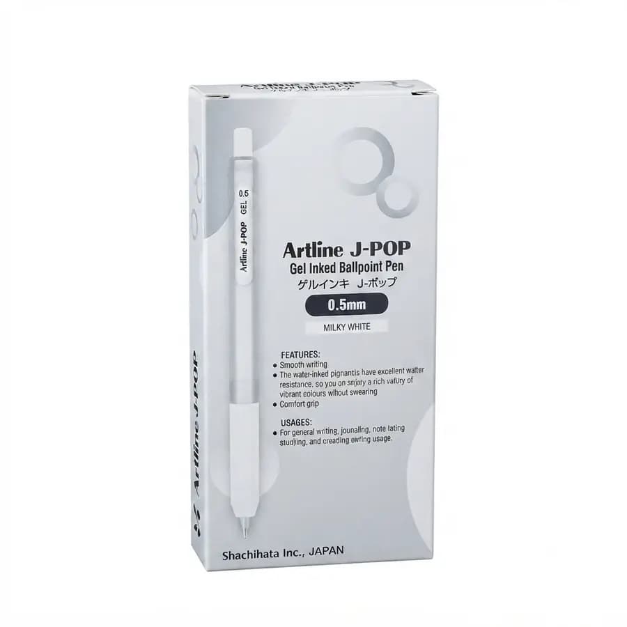 ESFERO ARTLINE J-POP BLANCO GEL EGB S260 0.5