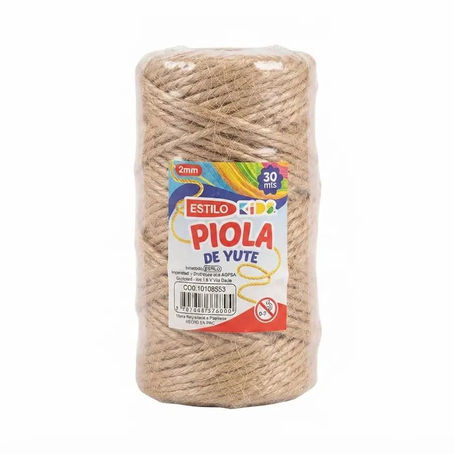PIOLA ESTILO YUTE CAFE 2MM*30MT 10108503