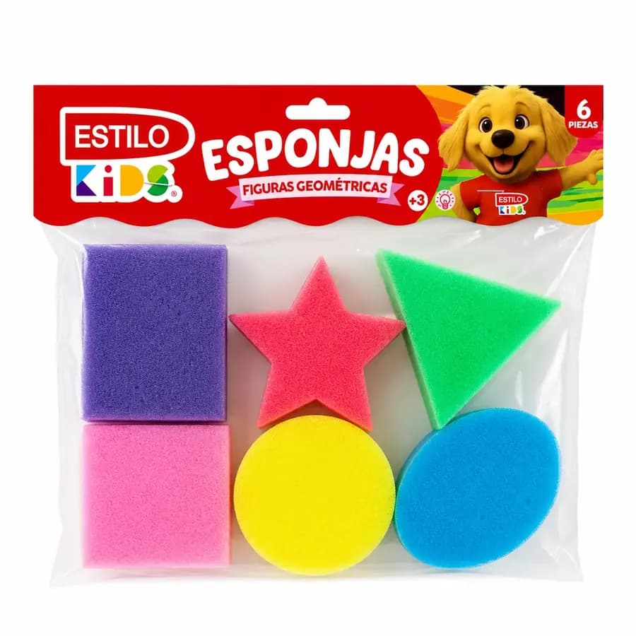 SET DE ESPONJAS FIG GEOMETRICAS ESTILO 10106911