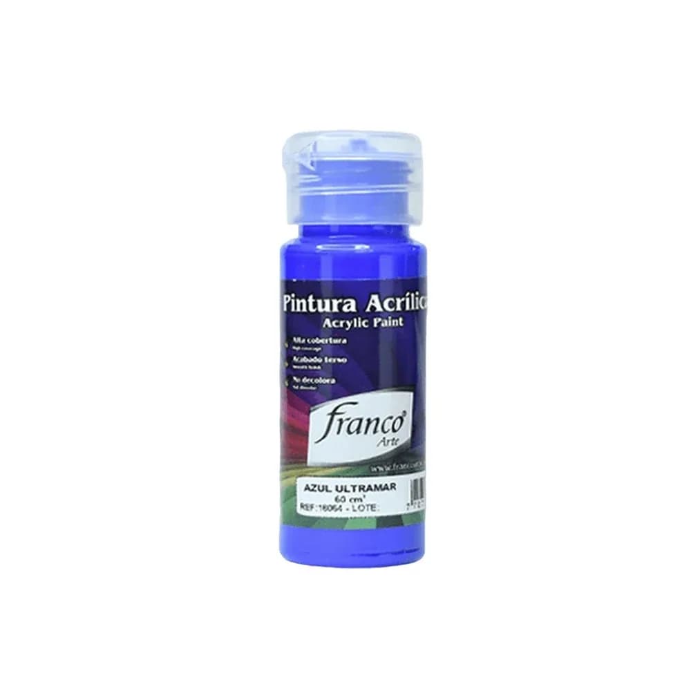 PINTURA ACRILICA FRANCO LITRO AZUL