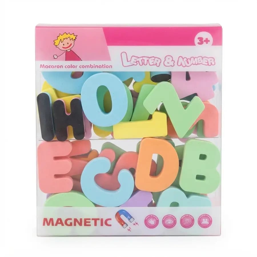 JUEGO DIDAC MAG. LETRAS Y NUMEROS DE FOMIX EV0095